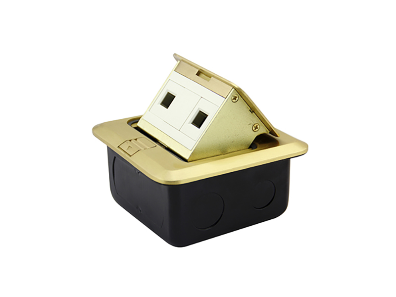 2-port Pop-up Floor USB Socket