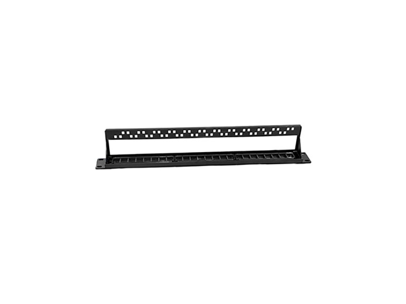 1U 19”24-port Unshielded Modular Patch Panel