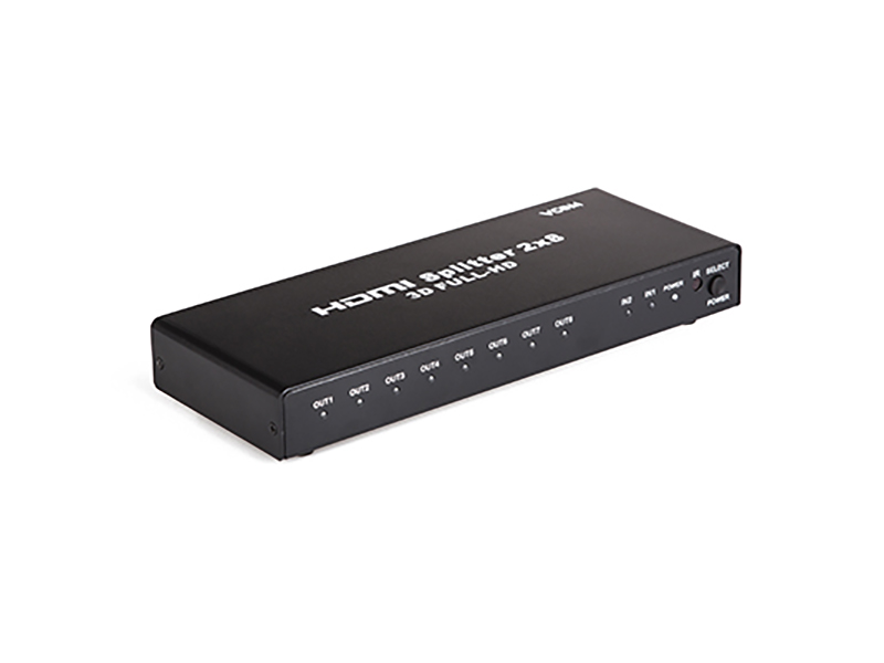 V1.4 HDMI SPLITTER&SWITCH 2x8