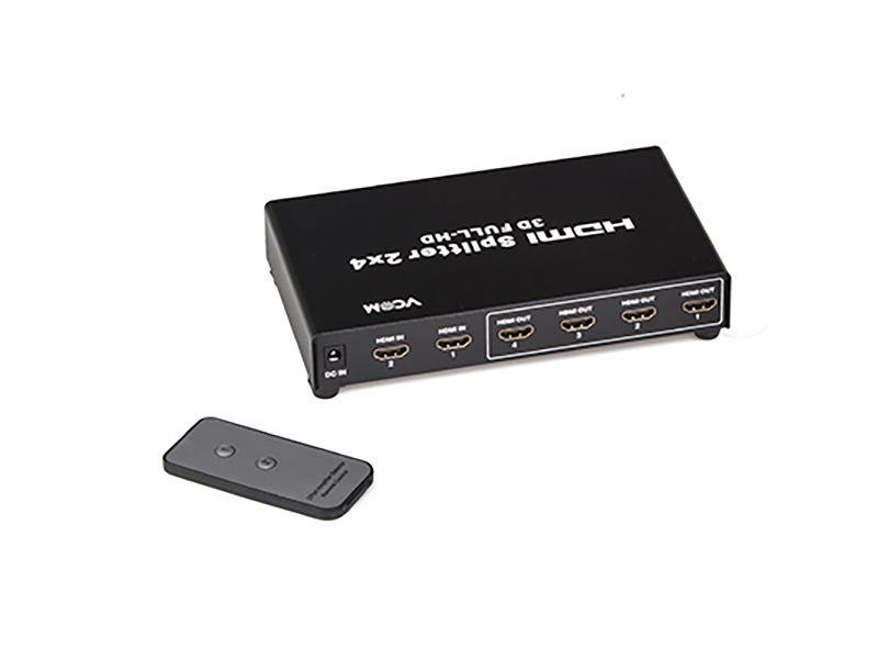 V1.4 HDMI SPLITTER&SWITCH 2x4