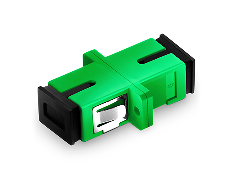 SC APC Fiber Optic AdapterDuplex